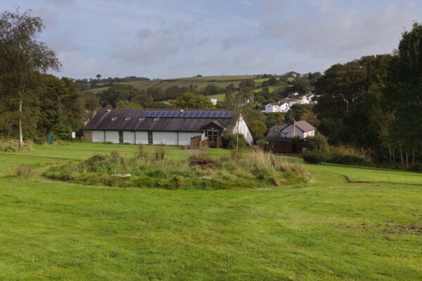 Chacewater Millennium Green, photograph of green space in Chacewater